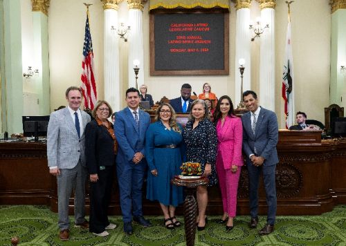 Assemblymember Alvarez California Latino Legislative Caucus Spirit Awards 2024