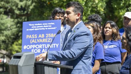 AB 2586 Opportunity for All Press Conference